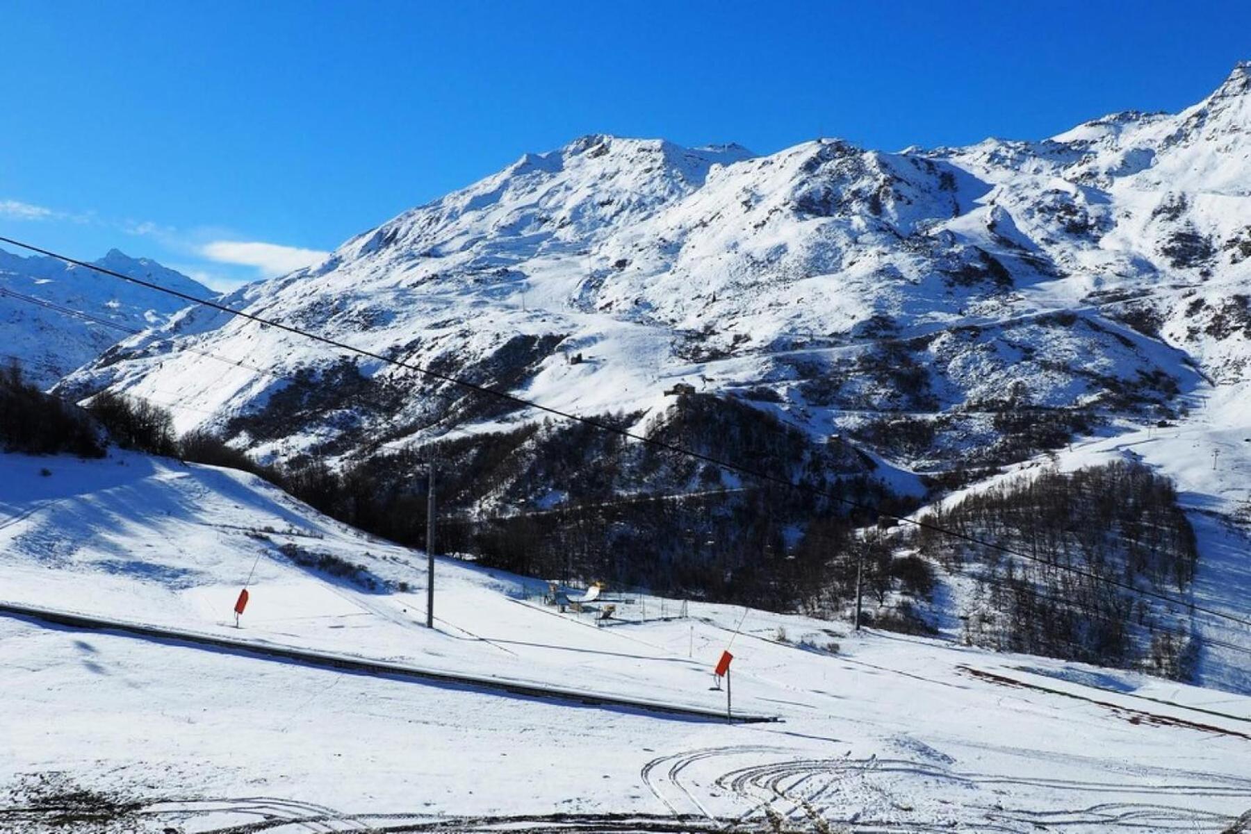 Residence Caron - Studio Lumineux - Skis Aux Pieds - Balcon Mae-3674 サン・マルタン・ド・ベルヴィル エクステリア 写真